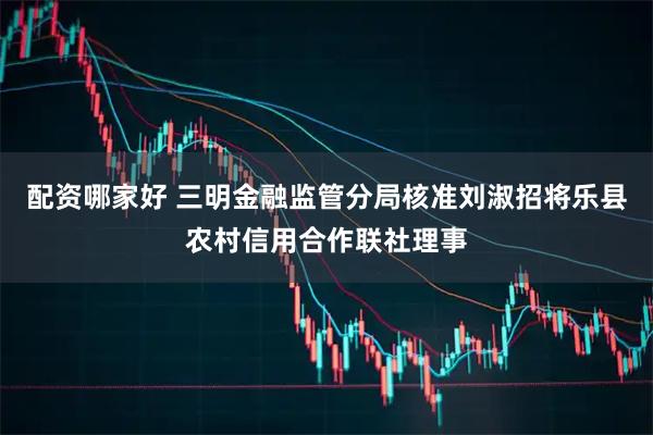 配资哪家好 三明金融监管分局核准刘淑招将乐县农村信用合作联社理事
